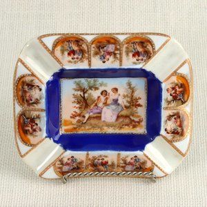 Vintage FSC, Friedrich Simon Carlsbad Fine Porcelain Dish Czecho-Slovakia